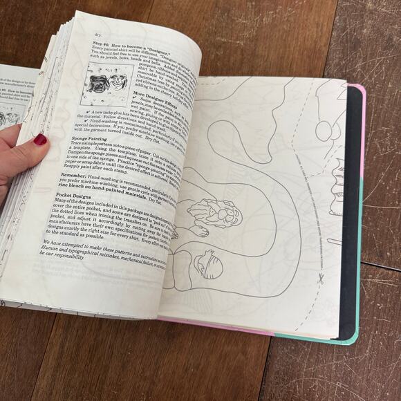 Transfer Pattern Club Shirt Design Binder Patterns/instructions COMPLETE UNUSED‎ - Picture 12 of 16